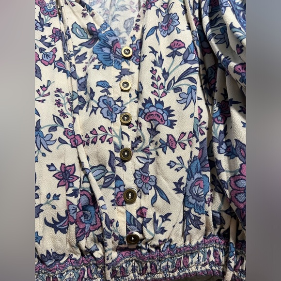 Trade/Sell✨Spell and the Gypsy✨ Folk Song Cropped Blouse - Picture 4 of 10